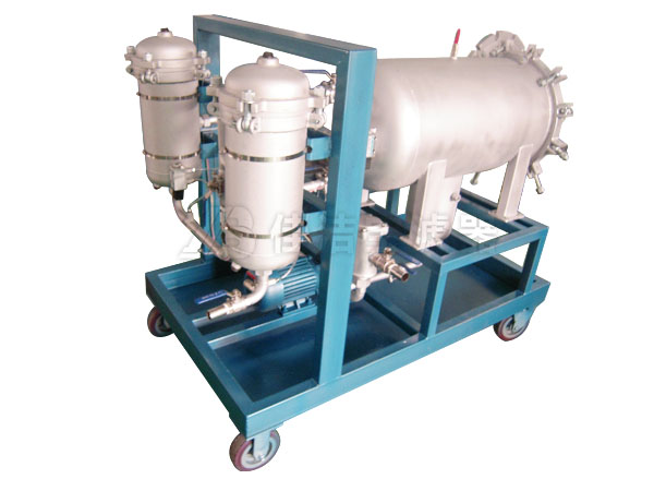 46#液壓油專(zhuān)用聚結(jié)脫水濾油機(jī)