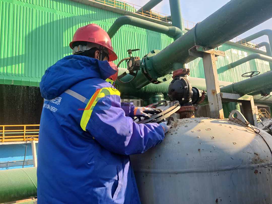 遼寧某化工公司旁濾過濾器檢修項目順利完成
