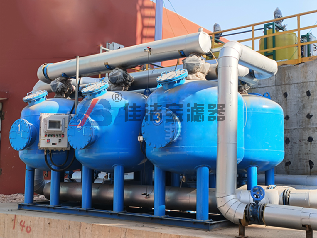 新材料工程項目配套淺層砂過濾器、加藥裝置