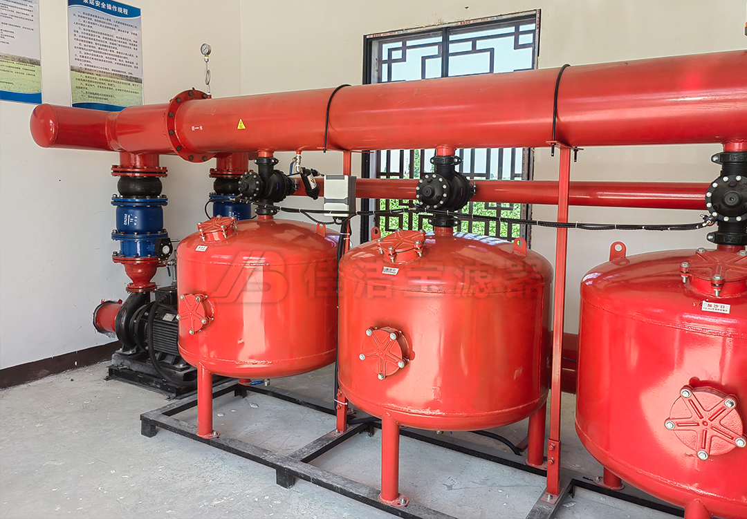 高標準農(nóng)田項目砂石疊片過濾器