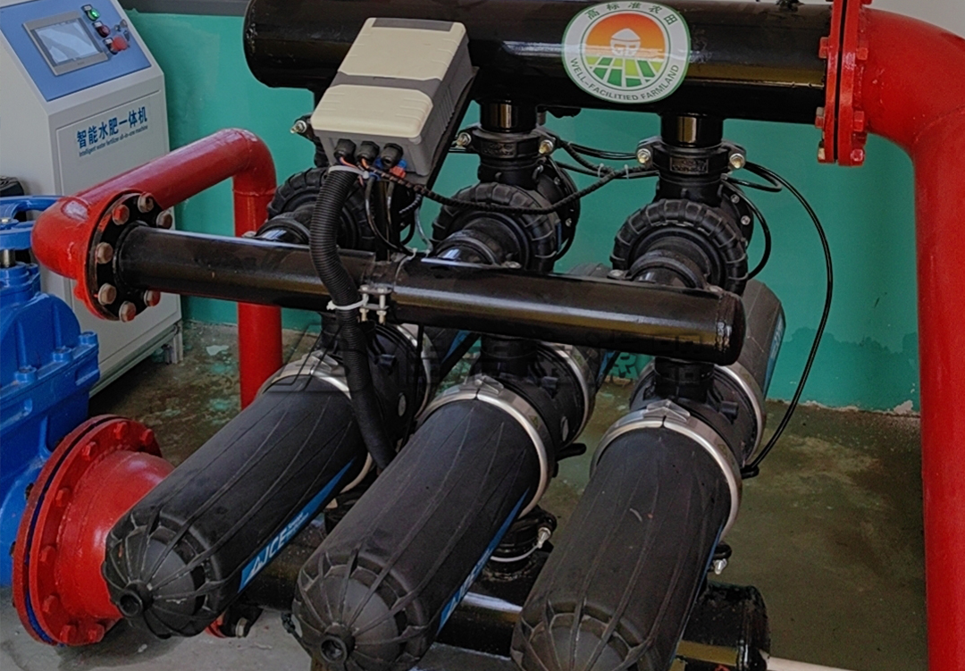 高標準農(nóng)田項目砂石疊片過濾器