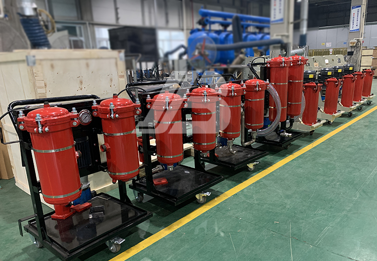 關(guān)于油站用高精度濾油機(jī)的工作過程與原理